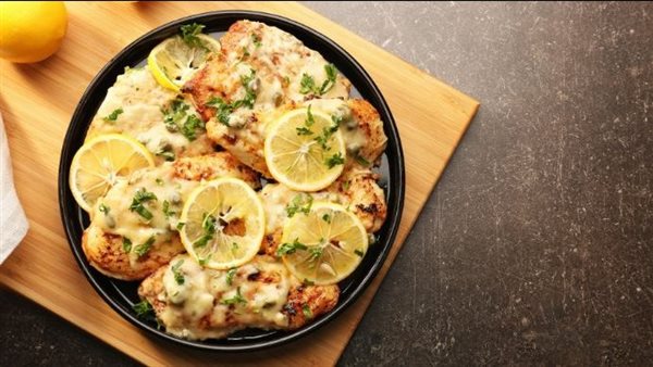 بيكاتا الدجاج بصوص