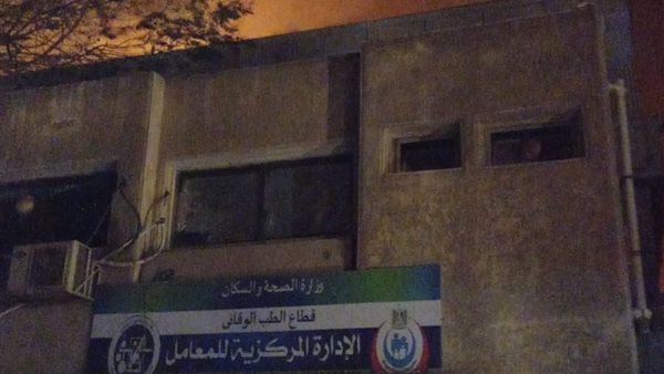  حريق مبنى المعامل