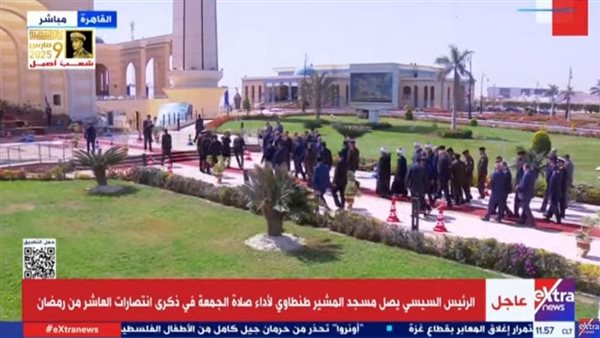 وصول الرئيس السيسي