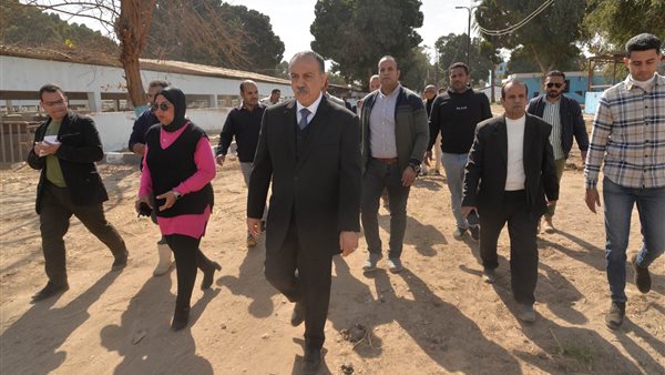 جولة تفقدية لمزرعة