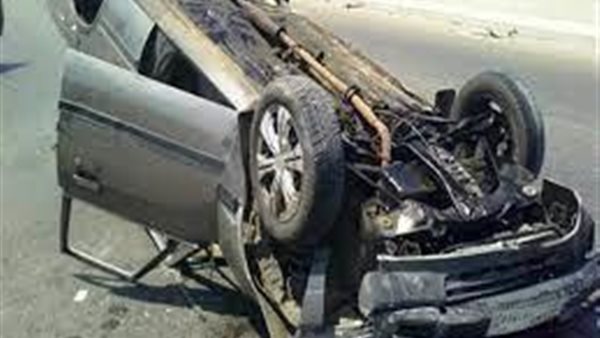 إنقلاب سيارة ملاكي