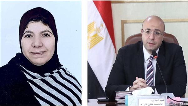 محافظ بني سويف والأم