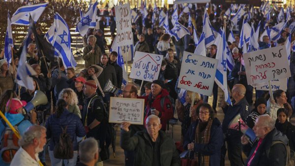 متظاهرين بتل أبيب