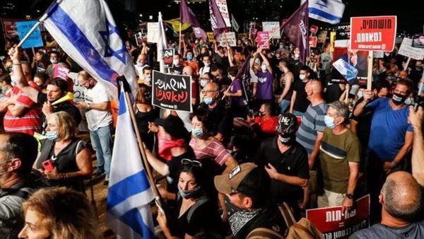 مظاهرات في اسرائيل