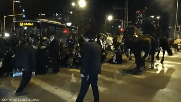 مظاهرات الحريديم