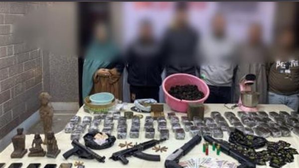 متهمين المضبوطات