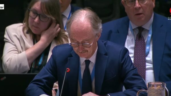 المبعوث الأممي إلى