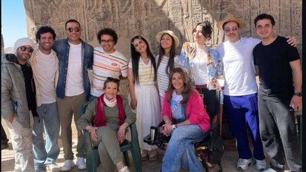 كواليس مسلسل عايشة