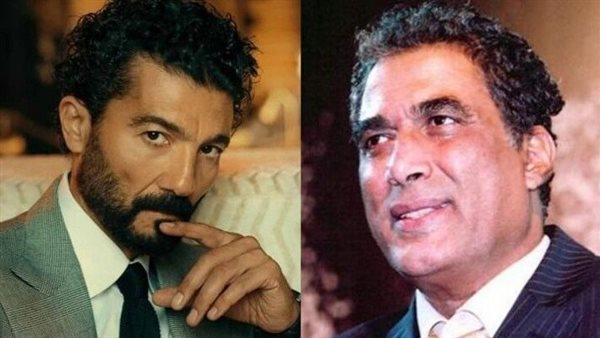  أحمد زكي و خالد