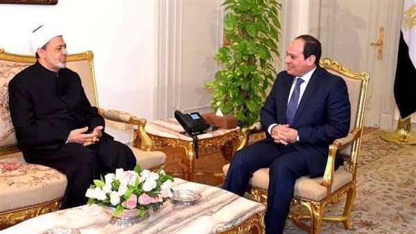 الرئيس السيسي وشيخ