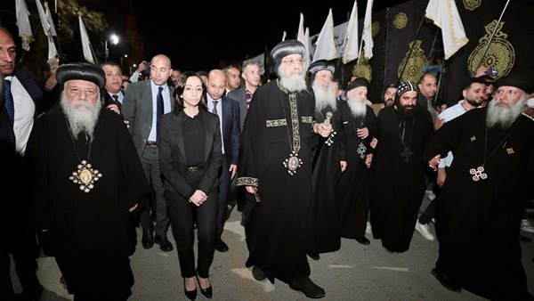 جنازة  الأنبا باخوميوس