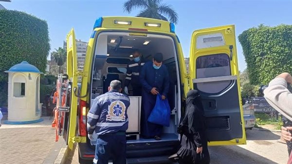 الطفله عند وصولها