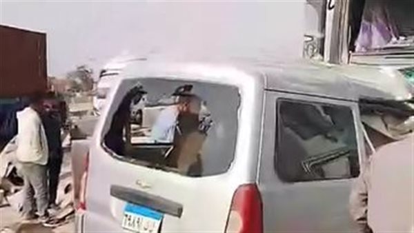 جانب من الحادث 