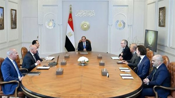 اجتماع الرئيس السيسي