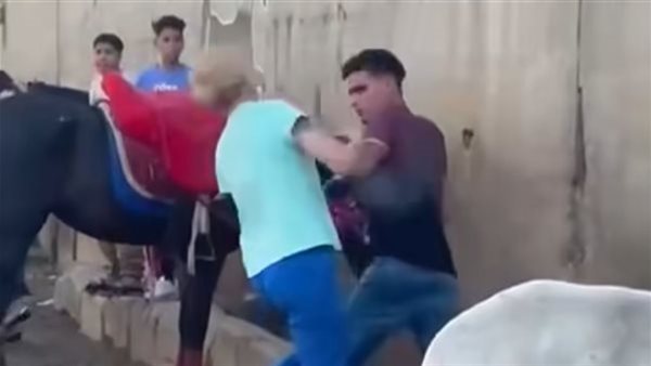 سائحة في واقعة ضرب