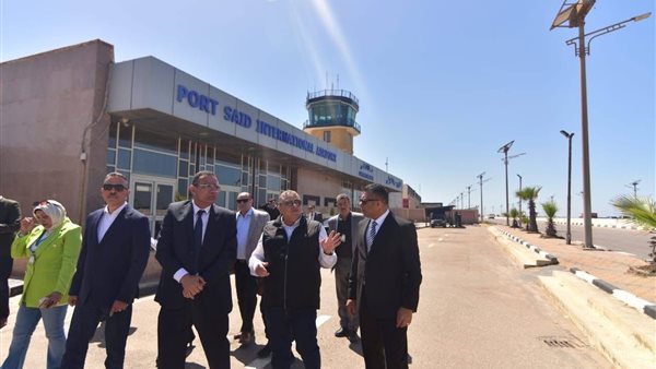 جولة تفقدية لمطار