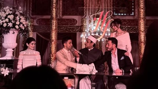 عقد قران ليلي زاهر