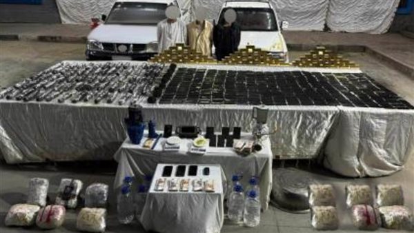 متهمين المضبوطات