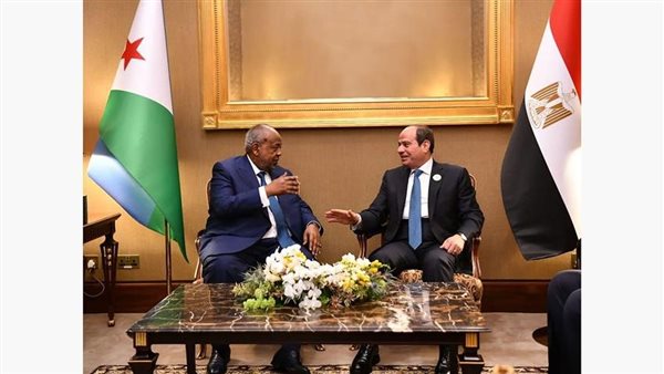 السيسي ونظيره الجيبوتي