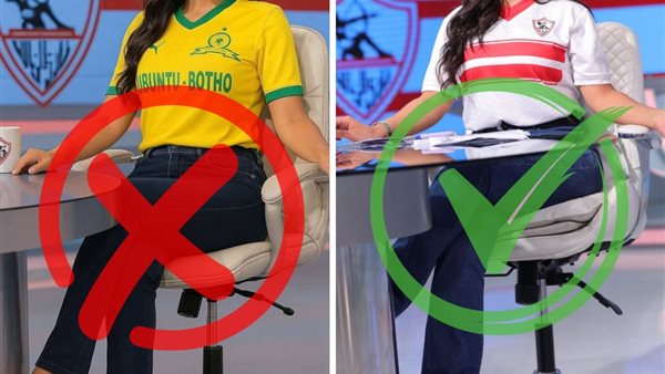 مذيعة قناة الزمالك