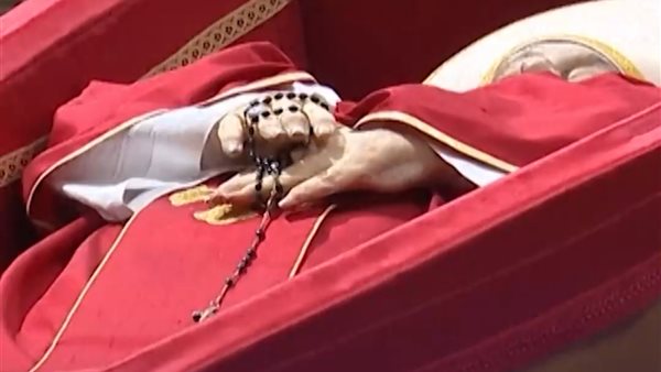 نعش البابا فرانسيس