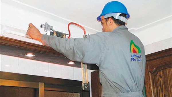 توصيل الغاز للمنازل