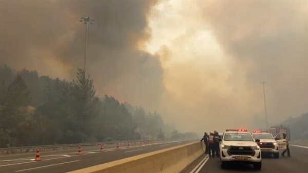 الحرائق في اسرائيل