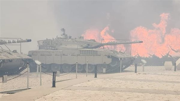 الحريق في إسرائيل