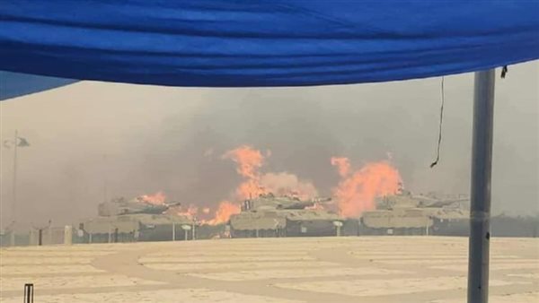 حريق إسرائيل 