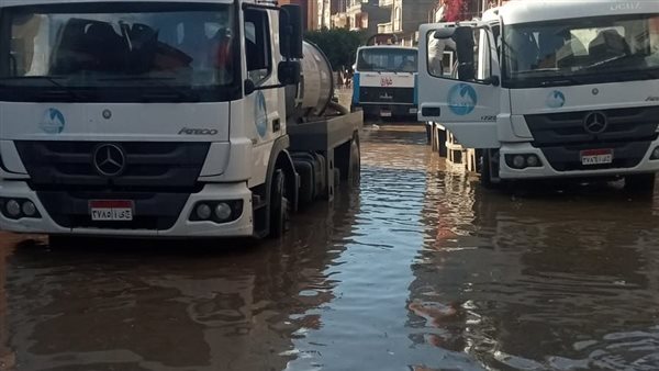 الامطار بدمياط