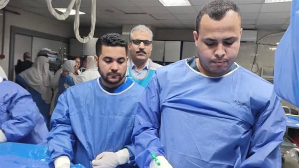 خلال إجراء القسطرة