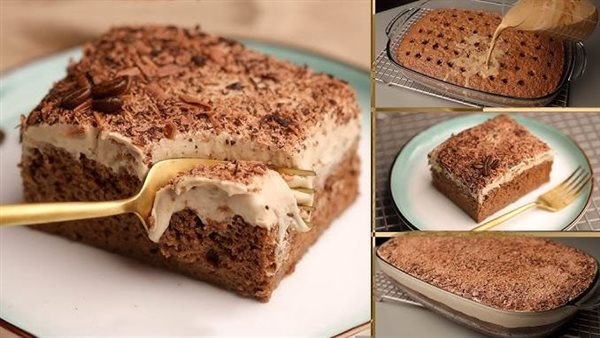 كيك النسكافية 