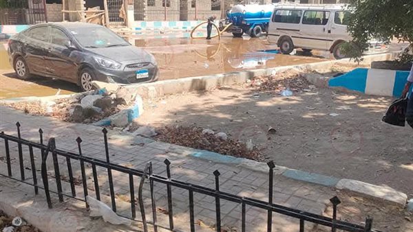 غرق الشوارع الجانبية