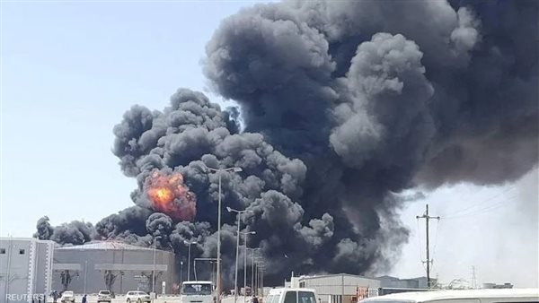 حرائق في بورتسودان