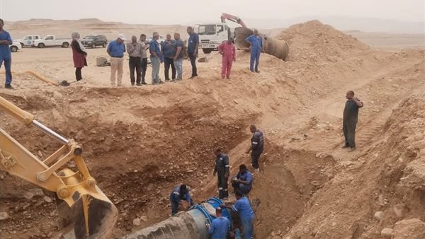 فرق تشغيل خط المياة