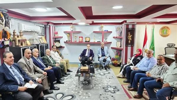 جانب من اجتماع اليوم