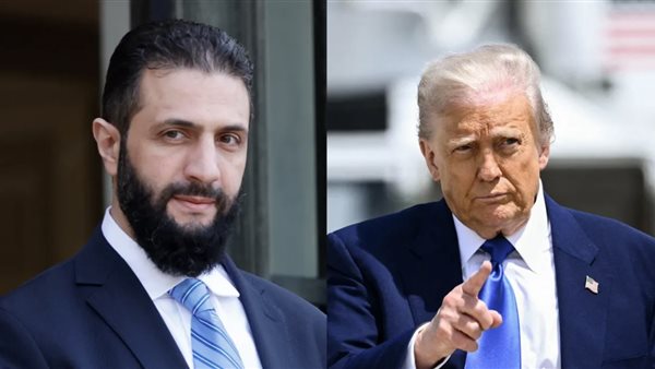 ترامب ورئيس سوريا