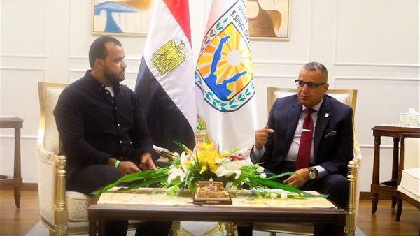 لقاء محافظ جنوب سيناء
