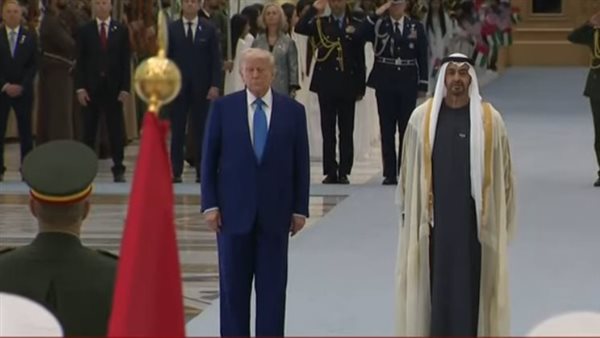 محمد بن زايد وترامب