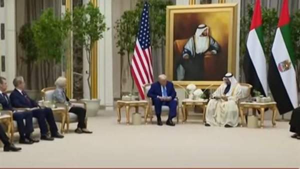 محمد بن زايد وترامب