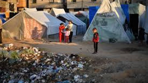 النفايات بقطاع غزة