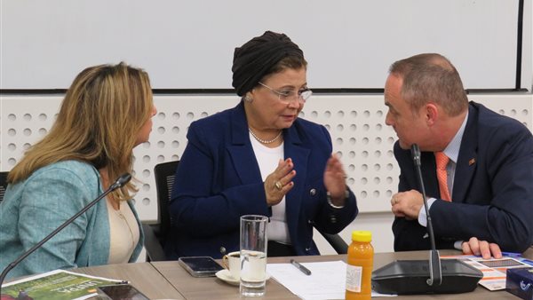 جانب من الجلسة النقاشية