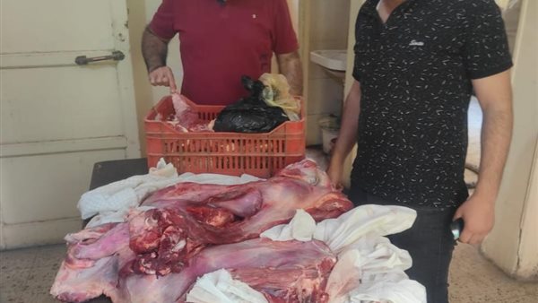 ضبط 40 كجم من اللحوم