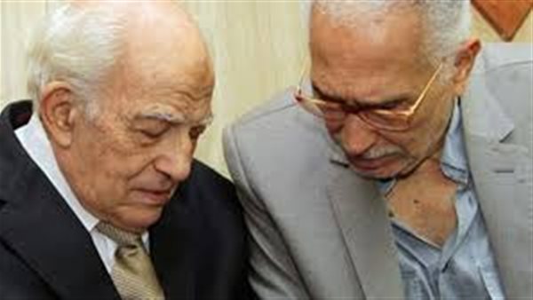 الفنانان رشوان توفيق