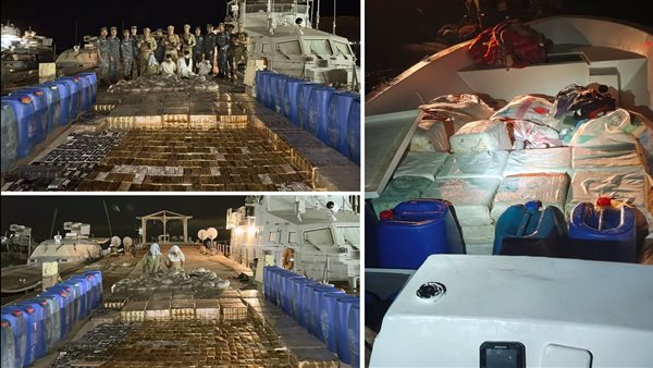 جانب من المضبوطات