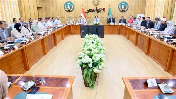 اجتماع محافظ المنوفية