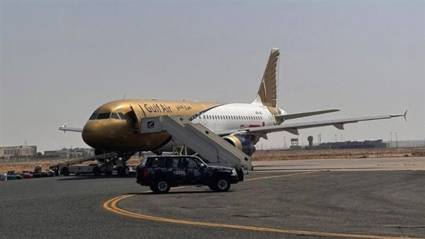 هبوط طائرة بالكويت