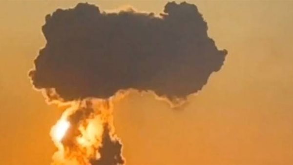 انفجار موقع تخزين