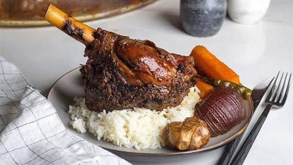 الموز الضاني في الفرن