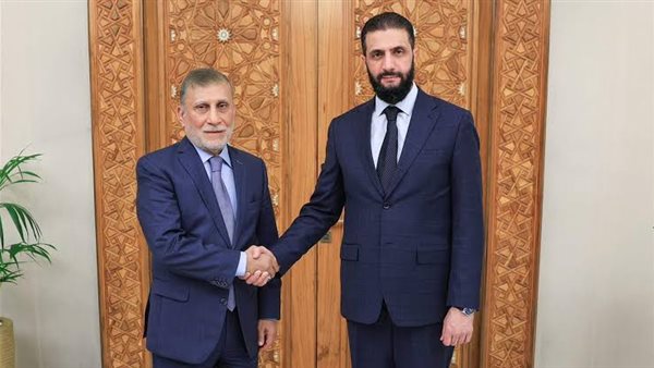 الشرع ومبعوث رئيس